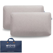 Talalay Oreiller en Latex pour Dormir - King 33"×15.7"×5.5", Ferme 